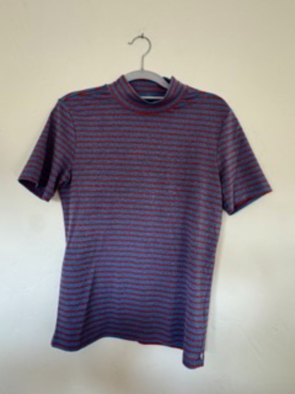 Blue and Orange Shirt